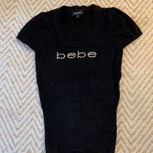 Bebe embellished sweater